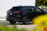 Lexus RX350 F-Sport on Vossen Wheels (VFS6) 2017 года